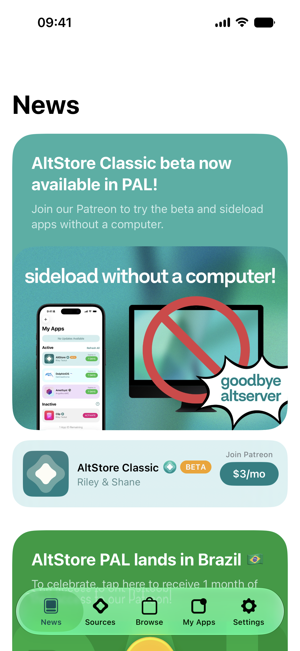 AltStore Classic screenshot 1