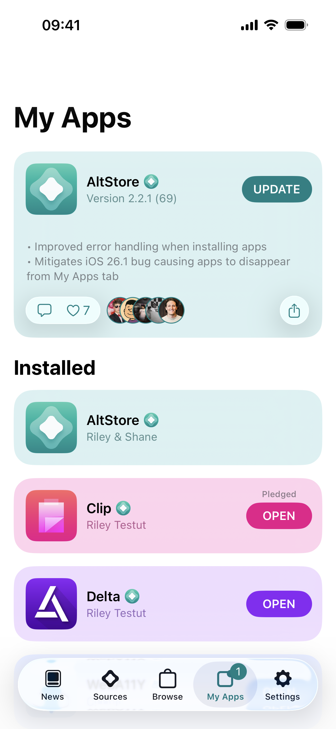 AltStore screenshot 4